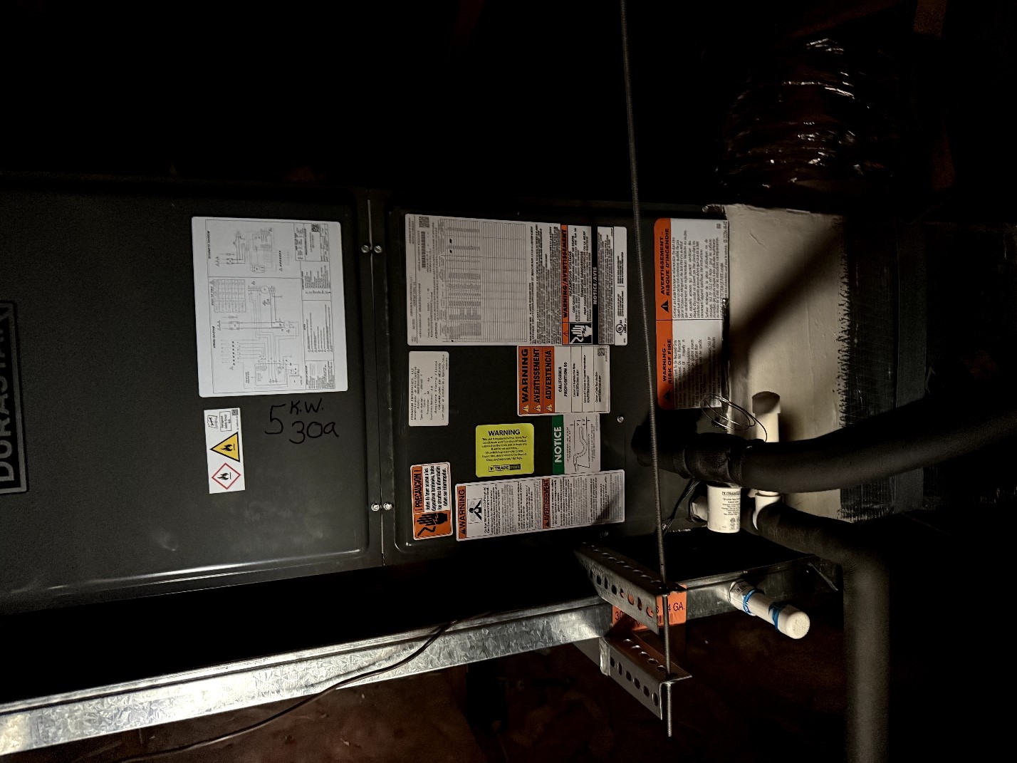 HVAC system after service by Bayside AC — Clearwater FL