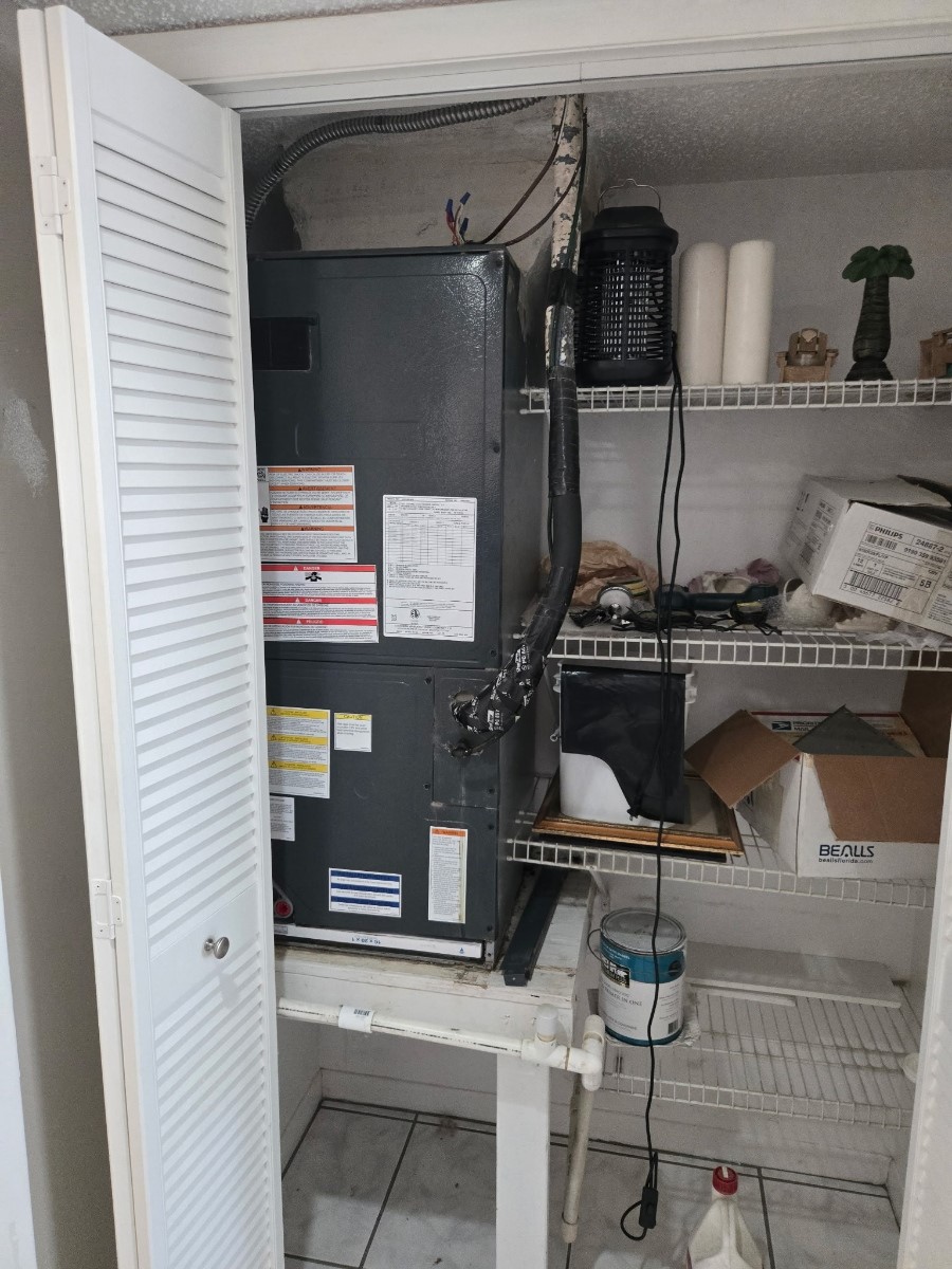 Old AC unit before installation — Clearwater FL