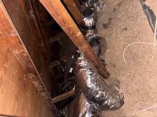 Second view of new ductwork installed by Bayside AC — Clearwater FL