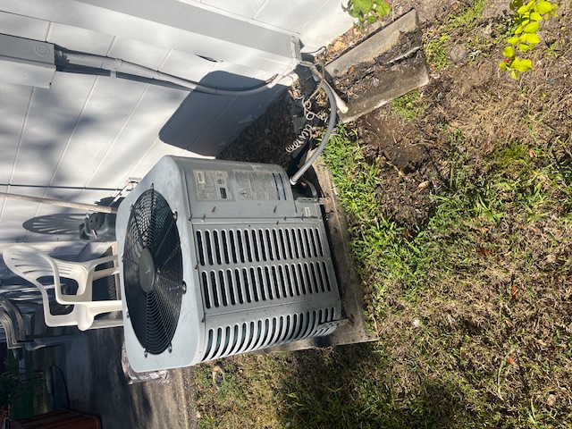 Old AC unit before installation — Clearwater FL